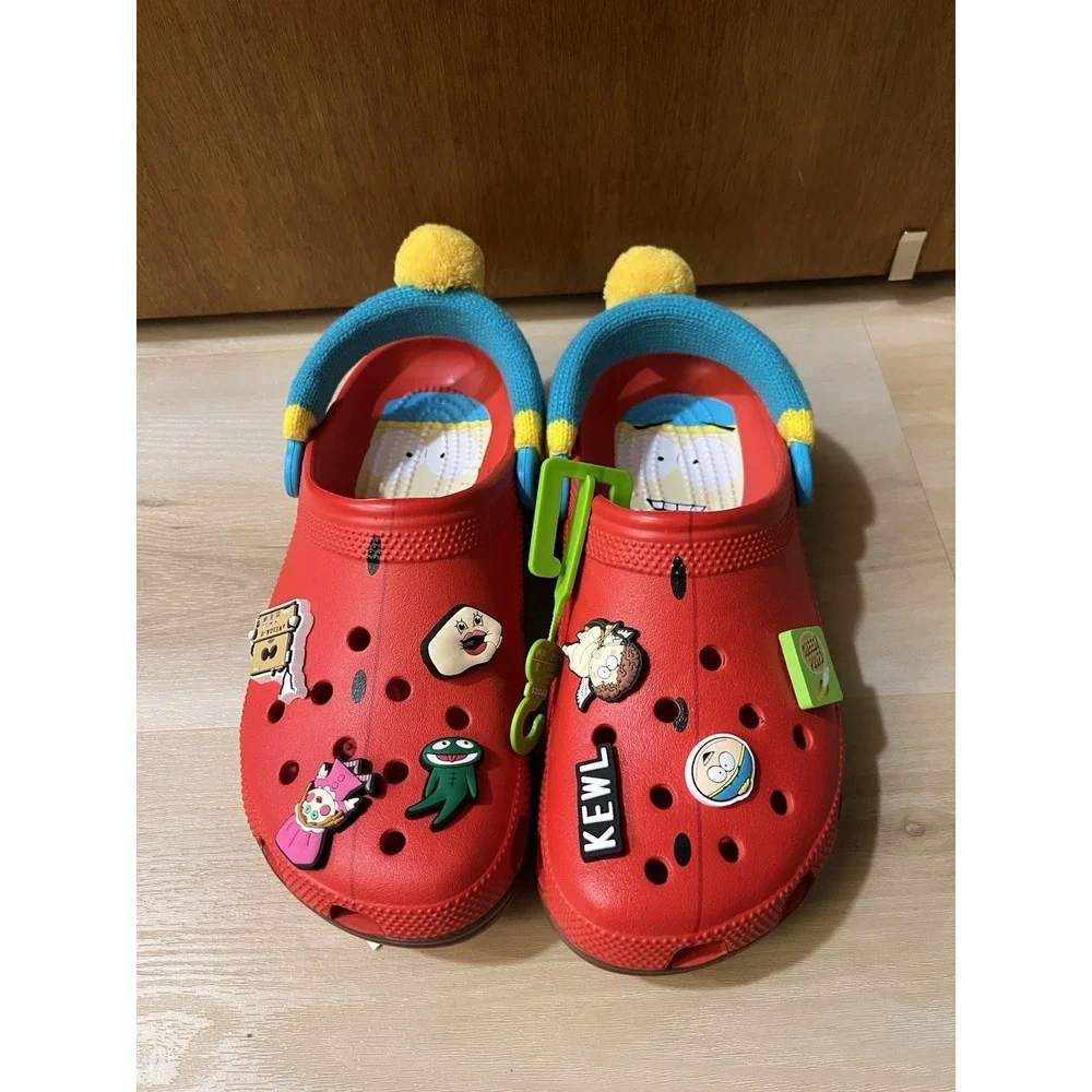Crocs Adult South Park Cartman Cls Clg‎ Clog Men's 8, Women's 10 Red New No Box